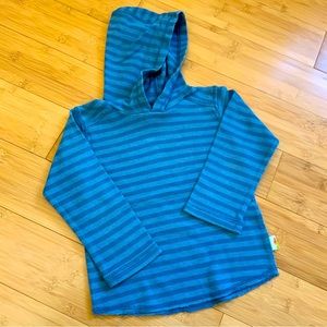 Charlie Rocket Blue Stripe Hoodie